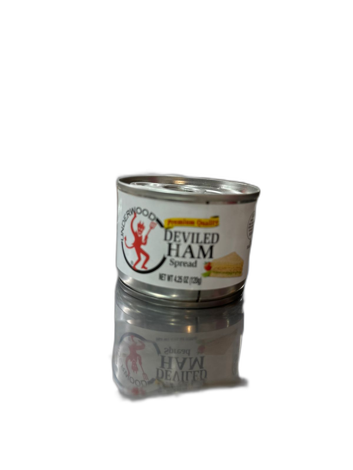 Deviled Ham Underwood paté de jamón importado — lata 120g, calidad premium