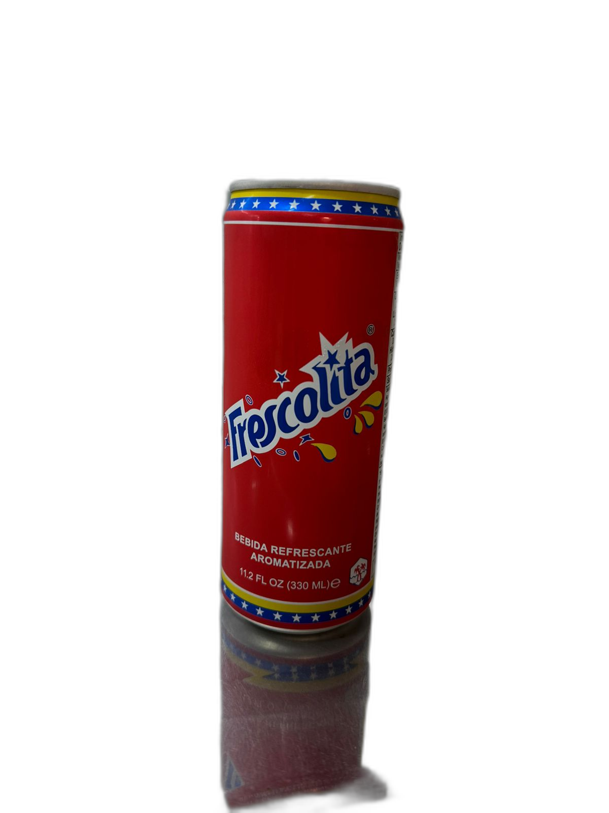 Frescolita refresco venezolano en lata — bebida refrescante aromatizada 330ml