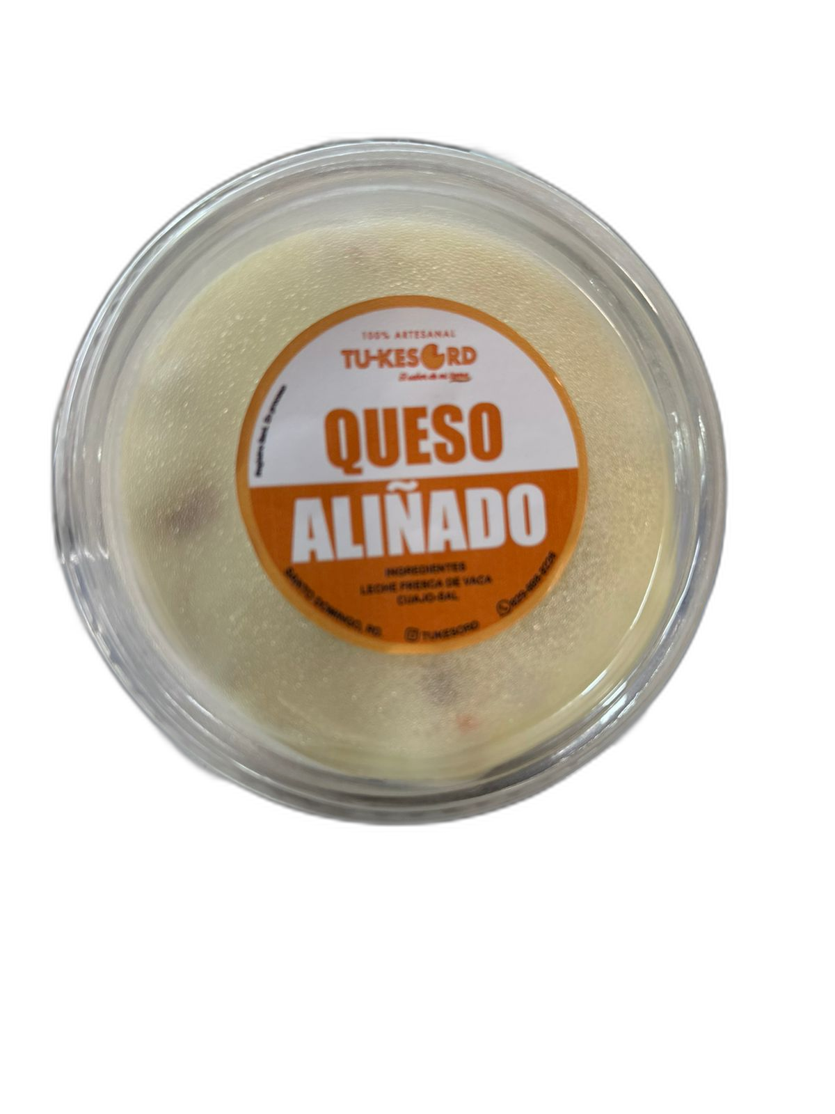 Queso Aliñado artesanal TU-KESORD — con hierbas y especias, sabor intenso y único